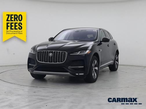 Black 2021 Jaguar F-PACE S