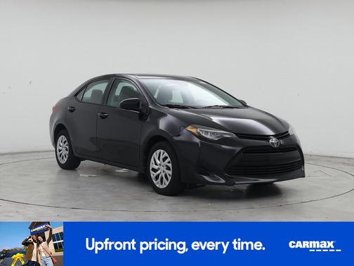 Black 2019 Toyota Corolla LE