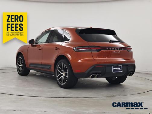 Orange 2023 Porsche Macan S