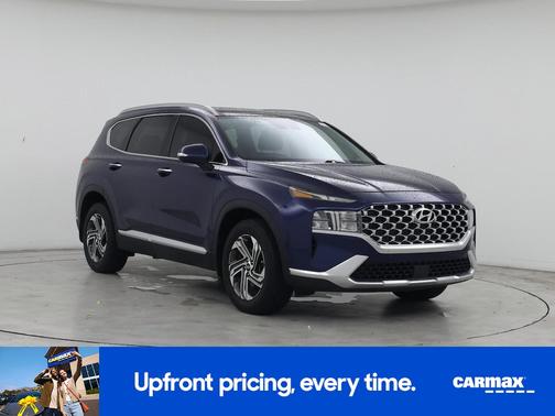 Blue 2022 Hyundai SANTA FE SEL