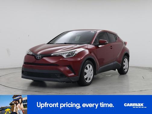 Red 2019 Toyota C-HR LE