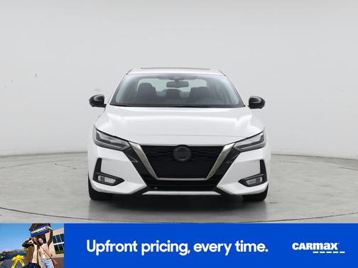 White 2021 Nissan Sentra SR