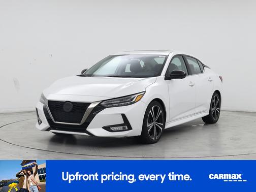 White 2021 Nissan Sentra SR
