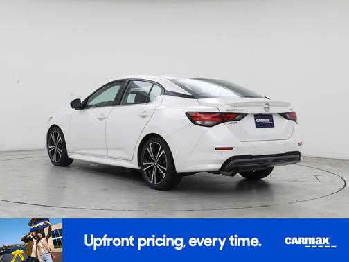 White 2021 Nissan Sentra SR