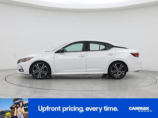 White 2021 Nissan Sentra SR