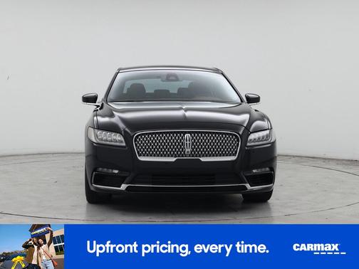 Black 2017 Lincoln Continental Black Label