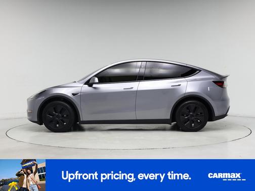 Silver 2025 Tesla Model Y Long Range