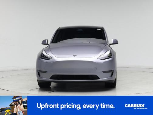 Silver 2025 Tesla Model Y Long Range