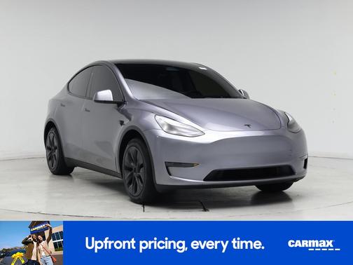 Silver 2025 Tesla Model Y Long Range