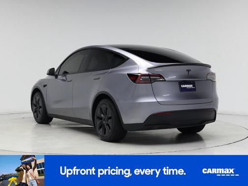 Silver 2025 Tesla Model Y Long Range