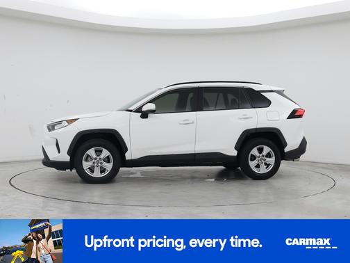 White 2019 Toyota RAV4 XLE