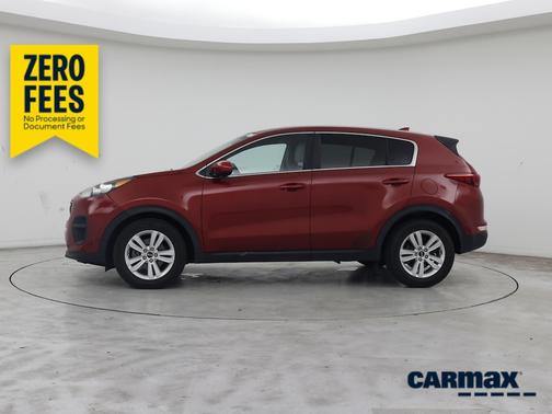 Red 2017 Kia Sportage LX
