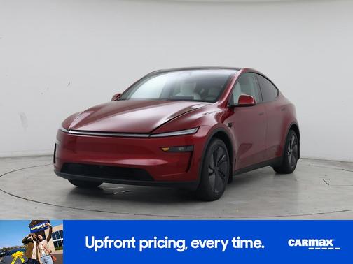 Red 2026 Tesla Model Y Long Range