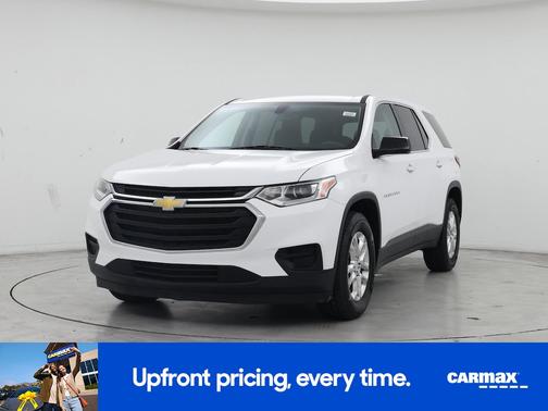 White 2021 Chevrolet Traverse LS