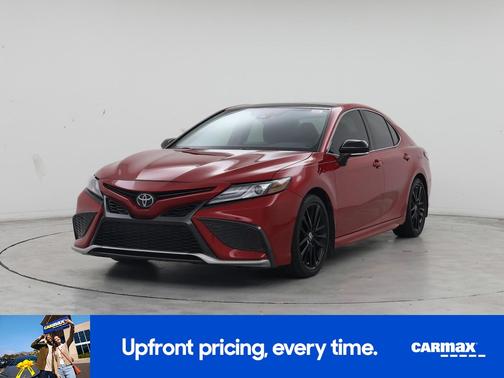 Red 2022 Toyota Camry XSE