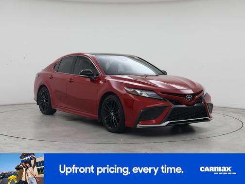 Red 2022 Toyota Camry XSE