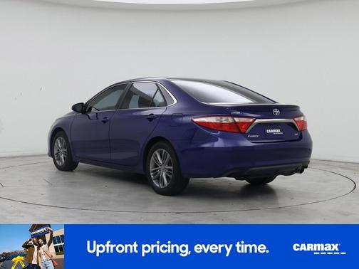 Blue 2015 Toyota Camry SE