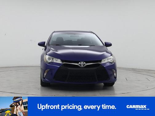 Blue 2015 Toyota Camry SE