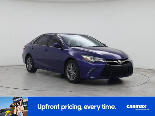 Blue 2015 Toyota Camry SE