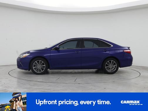 Blue 2015 Toyota Camry SE