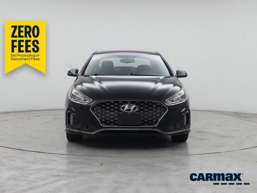 Black 2018 Hyundai SONATA SEL