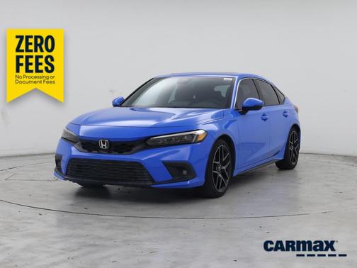 Blue 2022 Honda Civic Sport Touring