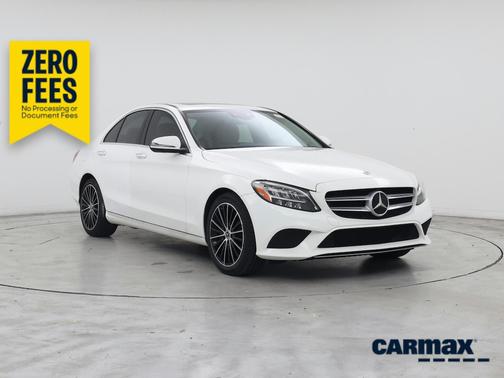 White 2021 Mercedes-Benz C-Class