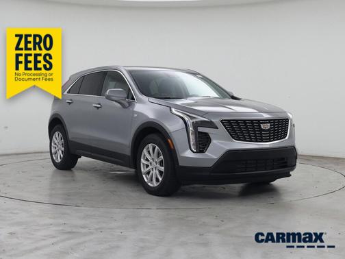 Silver 2023 Cadillac XT4 Luxury