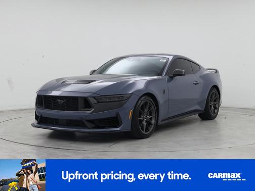 Blue 2024 Ford Mustang Dark Horse