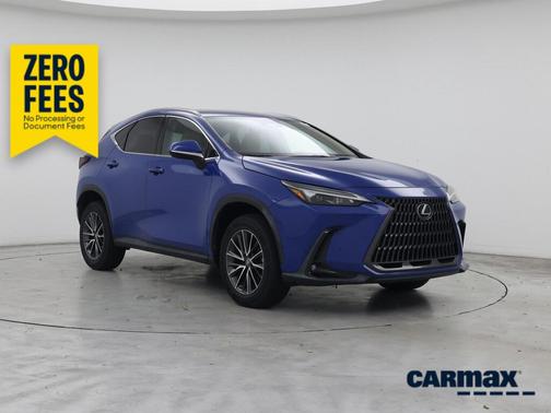 Blue 2022 Lexus NX 250