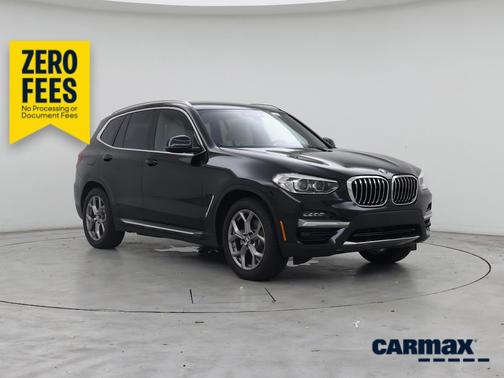 Black 2020 BMW X3 sDrive30i