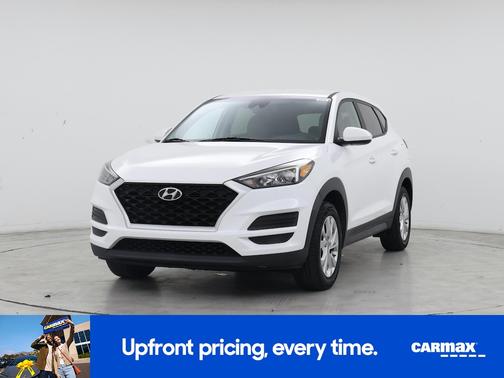 White 2021 Hyundai TUCSON SE