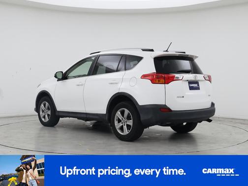 White 2015 Toyota RAV4 XLE