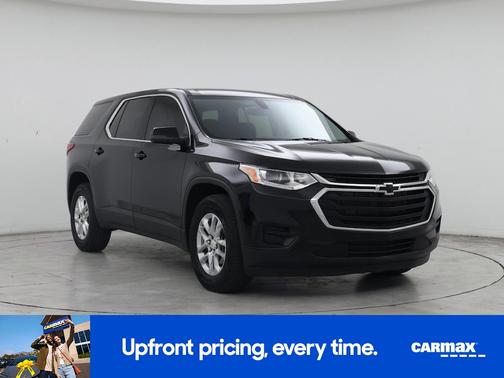 Black 2021 Chevrolet Traverse LS
