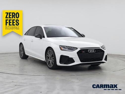 White 2020 Audi S4 Premium Plus