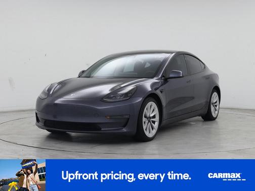 Gray 2021 Tesla Model 3 Long Range