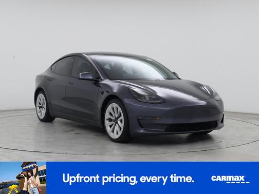 Gray 2021 Tesla Model 3 Long Range