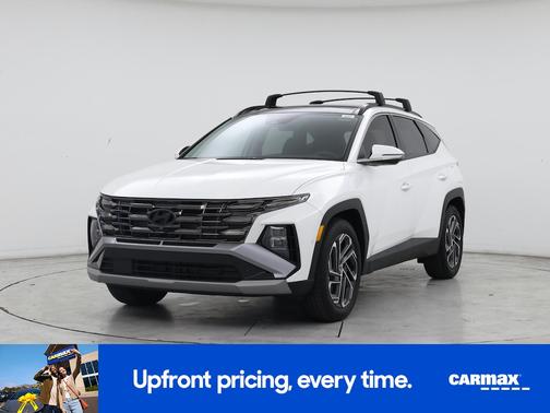 White 2025 Hyundai TUCSON Limited