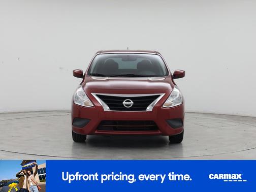 Red 2016 Nissan Versa SV