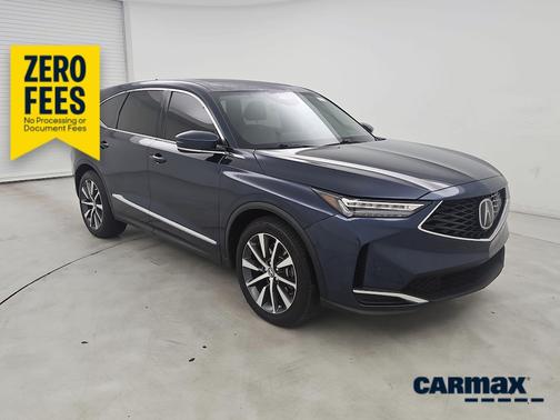 Blue 2025 Acura MDX Technology