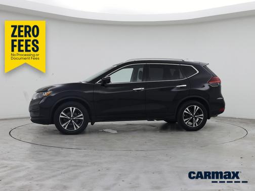 Black 2019 Nissan Rogue SV