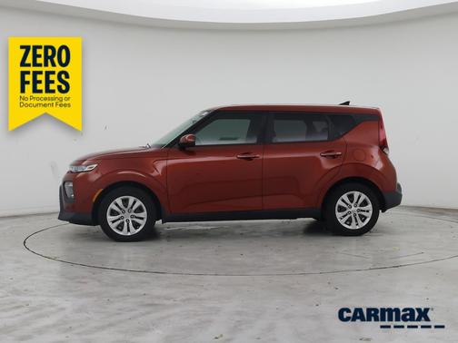 Orange 2020 Kia Soul LX