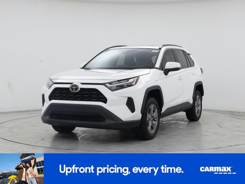 White 2022 Toyota RAV4 XLE