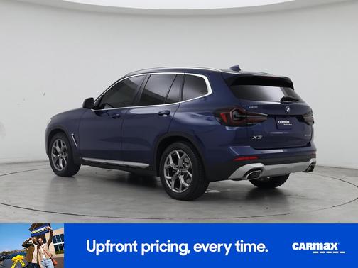 Blue 2022 BMW X3 sDrive30i