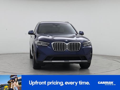 Blue 2022 BMW X3 sDrive30i