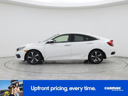White 2018 Honda Civic Touring