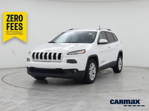 White 2017 Jeep Cherokee Latitude