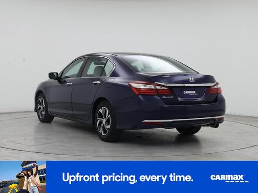 Blue 2017 Honda Accord LX
