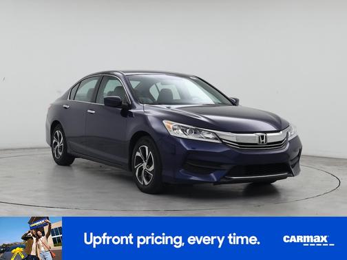 Blue 2017 Honda Accord LX