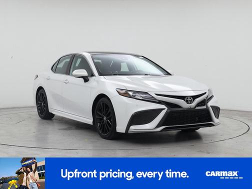 White 2021 Toyota Camry XSE